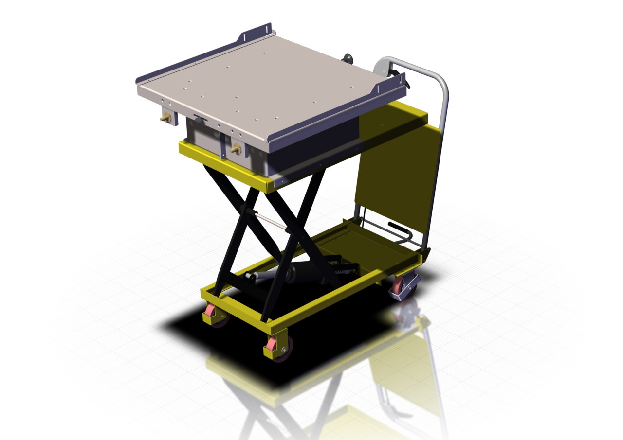 Сервисная тележка для коммутационного аппарата