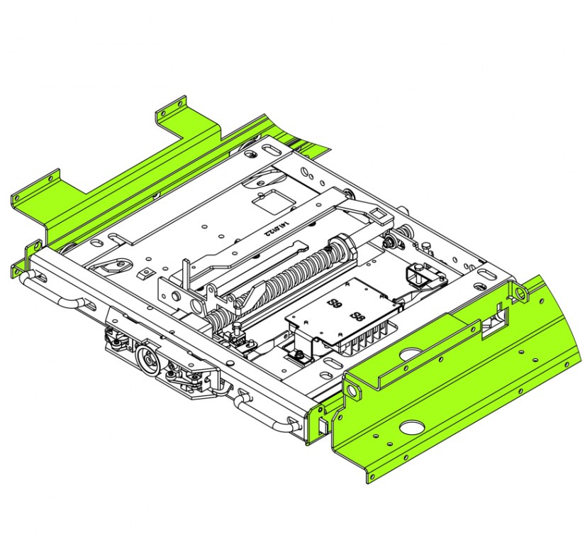 Направляющие для перемещения выкатного элемента