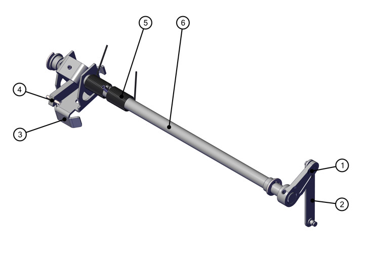 Блокировка направляющей тележки, тип: МС.363.011