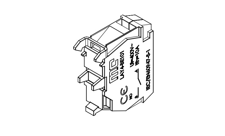 Контакт 1НО, LAY4-BE101