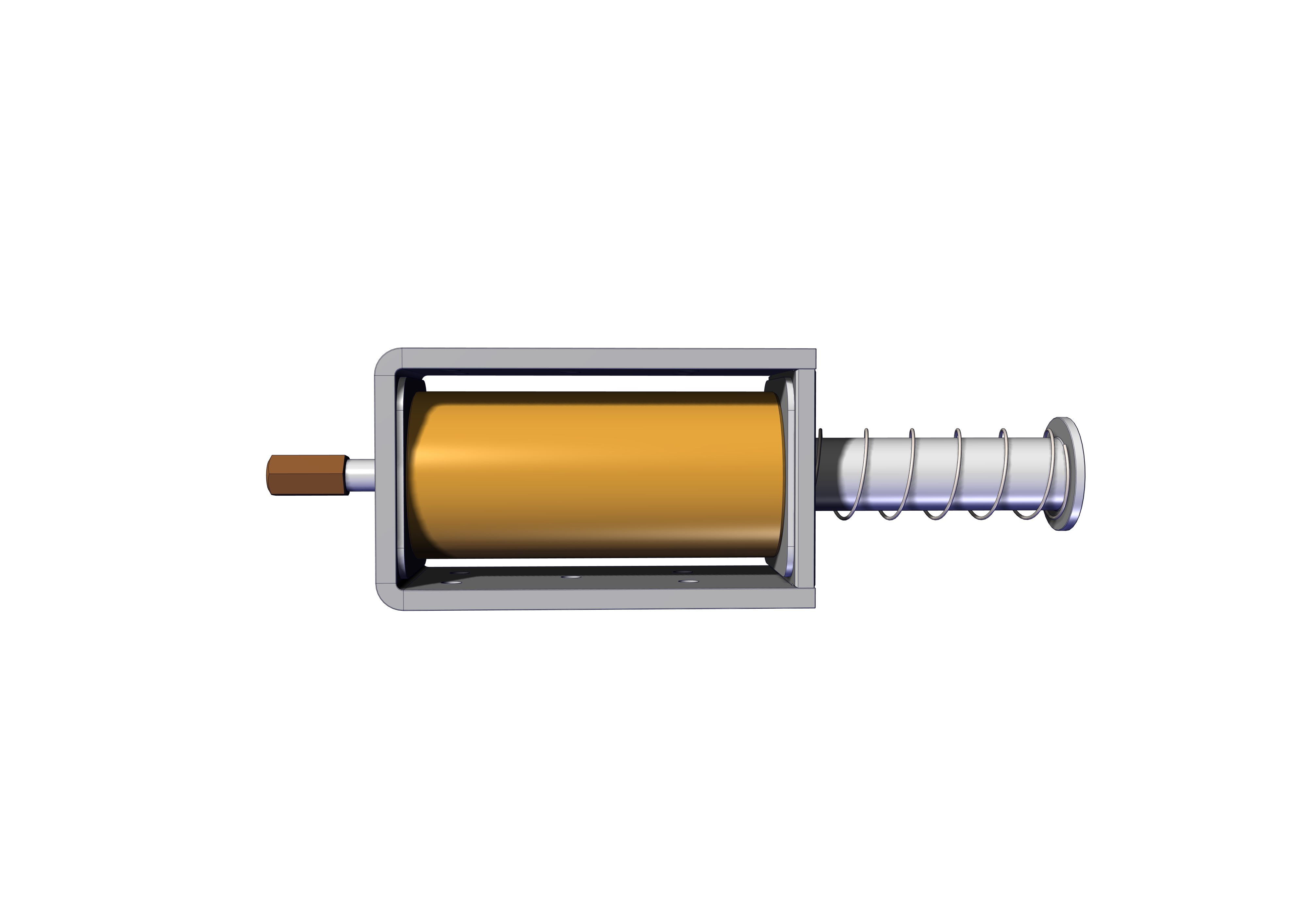 Соленойд блокировки, DC 110-220V; 131,5 Ω