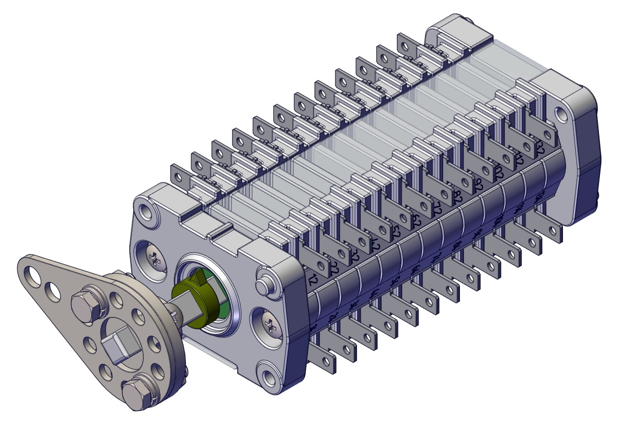 Переключатель кулачковый F10-26, 13НО+13НЗ, 10A, 220V