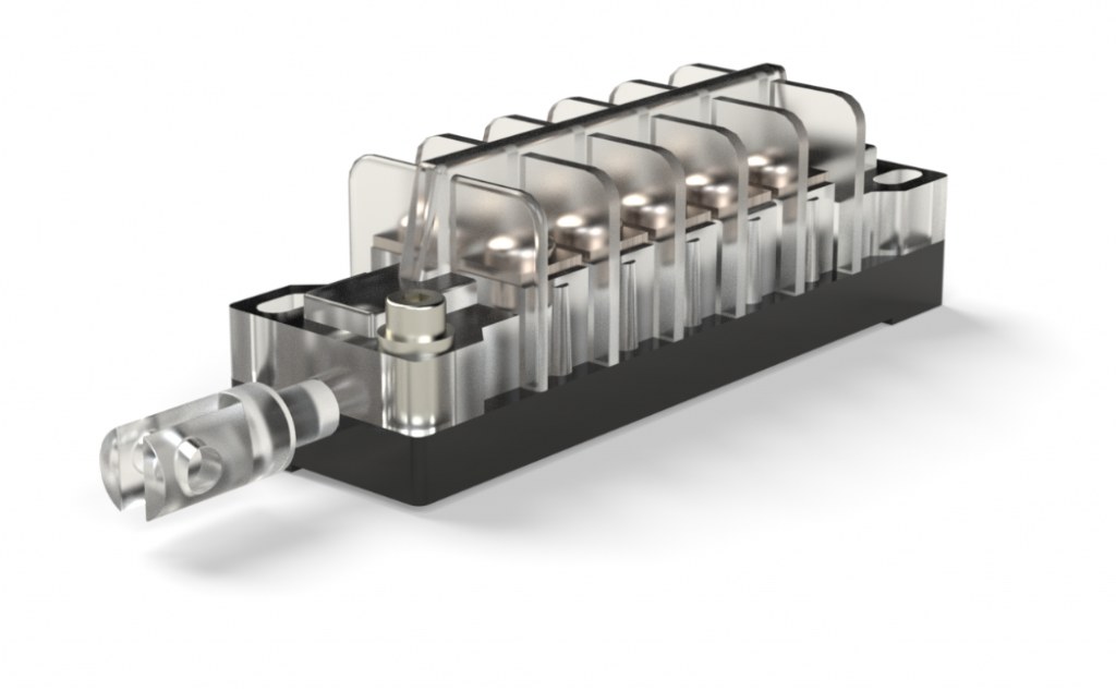 Блок контактов FK10-I-50, 5НО, 15А (для тележки аппаратной)